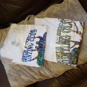 North American Hunting Club Set of 2 T shirts  nibags